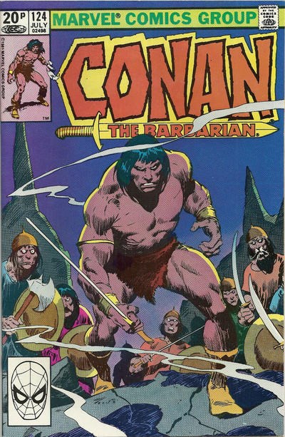 CONAN THE BARBARIAN #124C