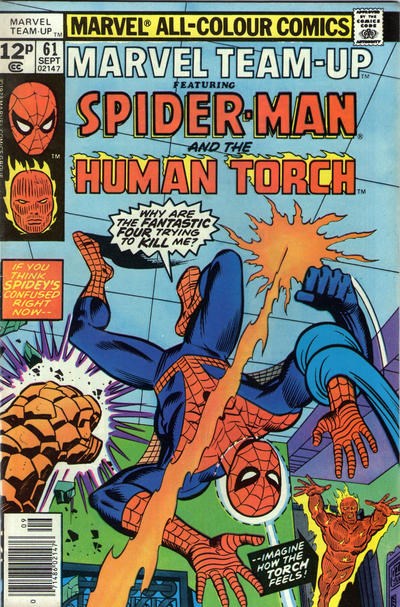 MARVEL TEAM-UP #61C