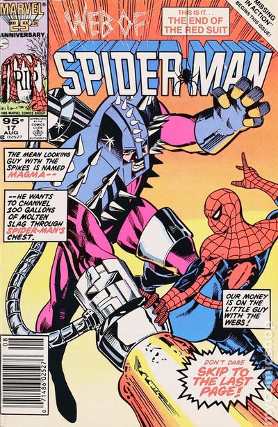 WEB OF SPIDER-MAN #17C