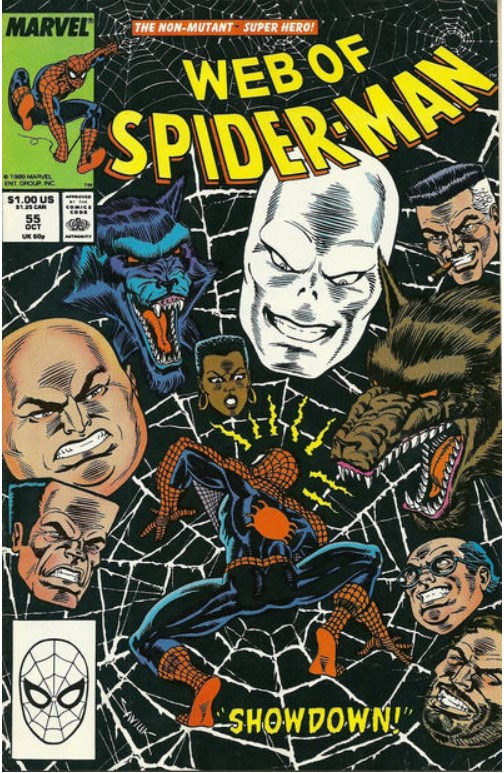 WEB OF SPIDER-MAN #55