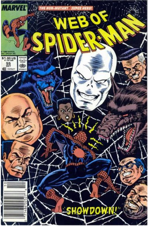 WEB OF SPIDER-MAN #55B