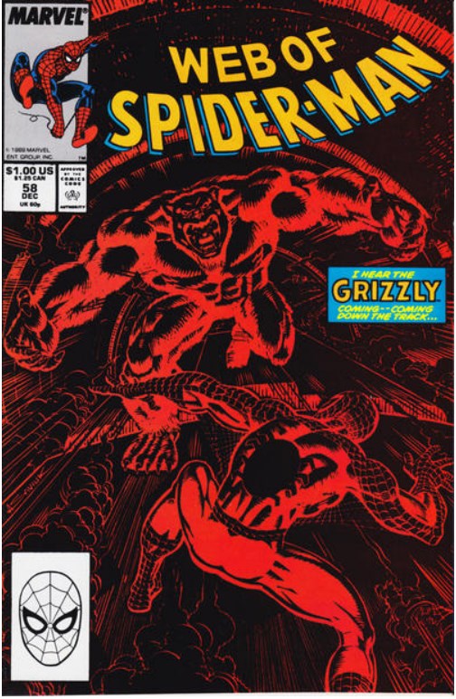WEB OF SPIDER-MAN #58