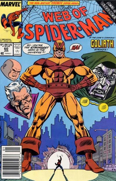 WEB OF SPIDER-MAN #60-MJ