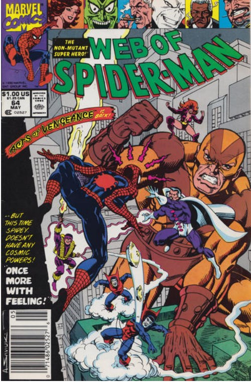 WEB OF SPIDER-MAN #64B