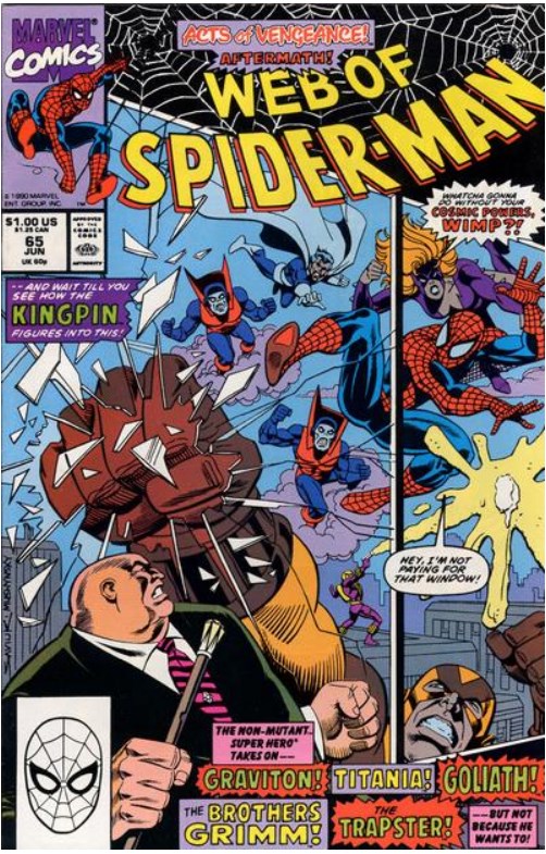 WEB OF SPIDER-MAN #65