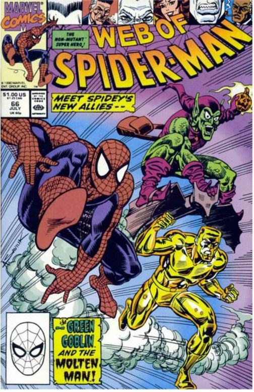 WEB OF SPIDER-MAN #66