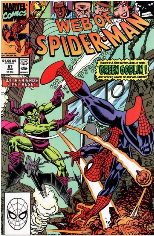WEB OF SPIDER-MAN #67