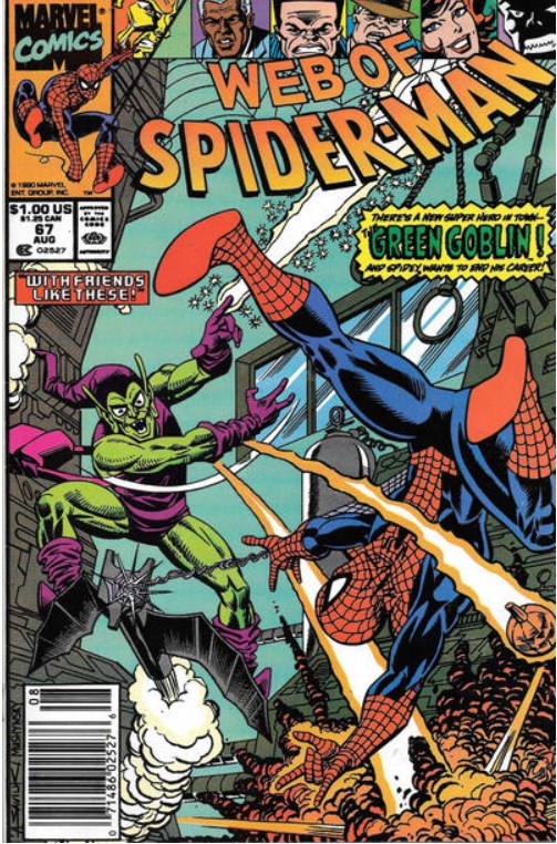 WEB OF SPIDER-MAN #67B