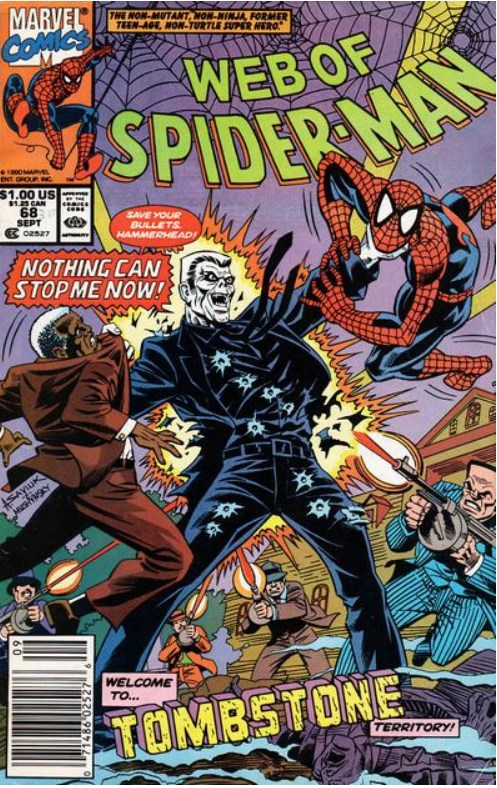 WEB OF SPIDER-MAN #68B