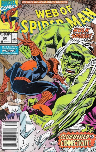 WEB OF SPIDER-MAN #69-MJ