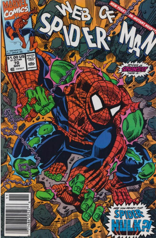 WEB OF SPIDER-MAN #70B