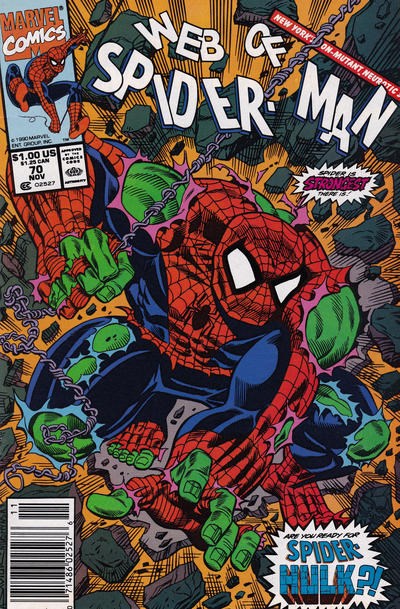WEB OF SPIDER-MAN #70-MJ