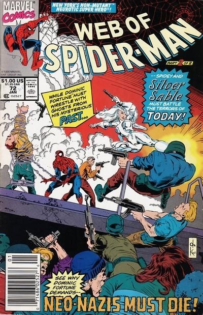 WEB OF SPIDER-MAN #72B