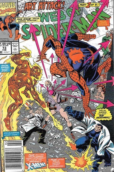 WEB OF SPIDER-MAN #73B