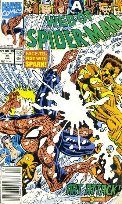 WEB OF SPIDER-MAN #75B