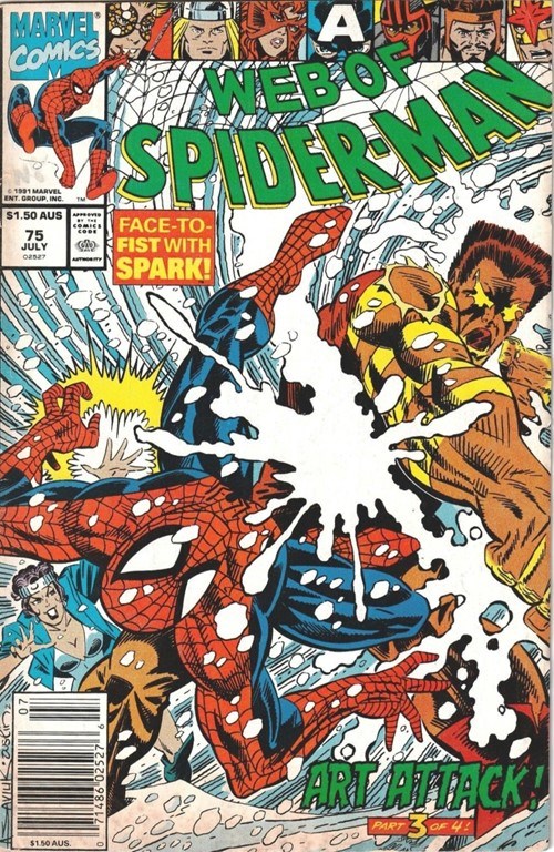 WEB OF SPIDER-MAN #75C