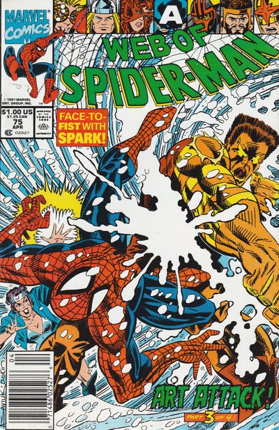 WEB OF SPIDER-MAN #75-MJ