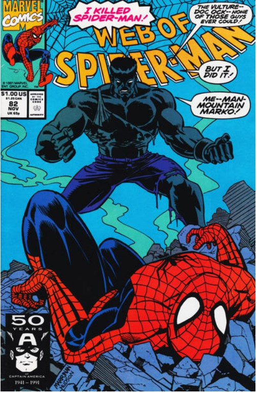 WEB OF SPIDER-MAN #82