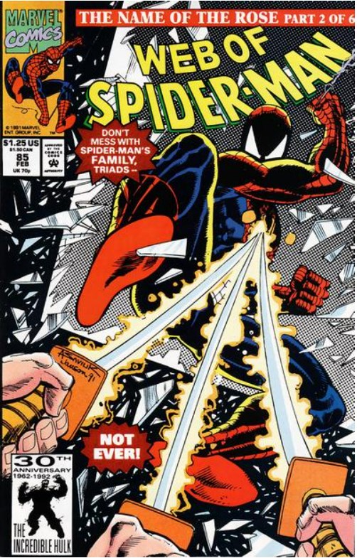 WEB OF SPIDER-MAN #85