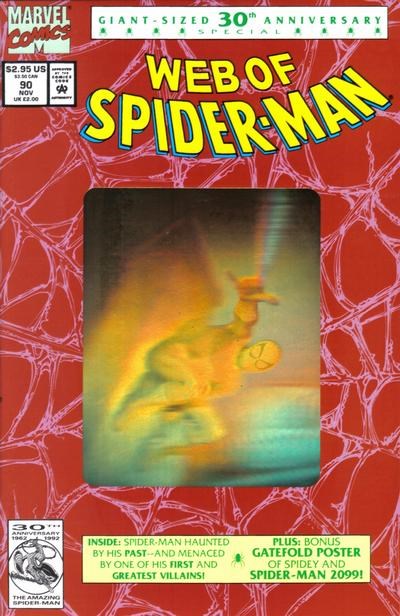 WEB OF SPIDER-MAN #90-2nd