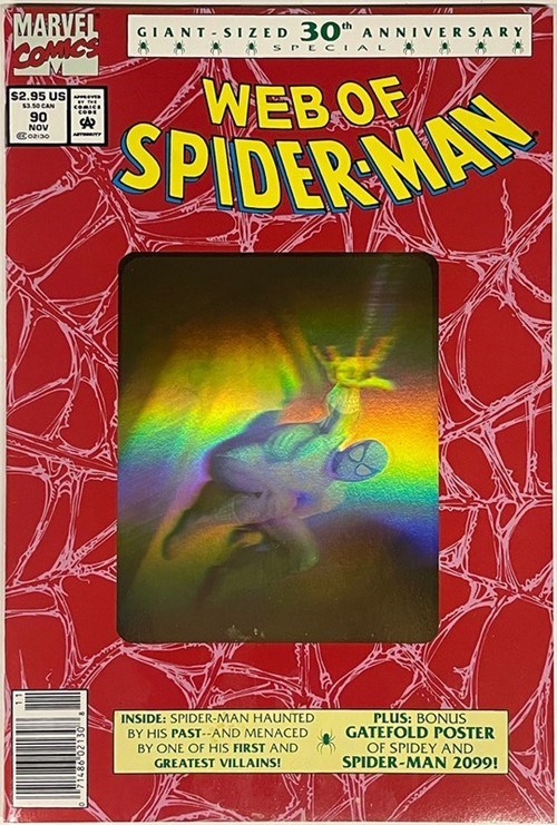 WEB OF SPIDER-MAN #90-2nd-B
