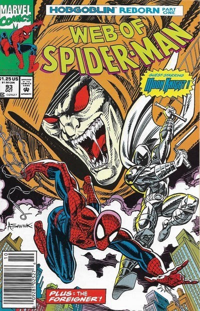 WEB OF SPIDER-MAN #93B