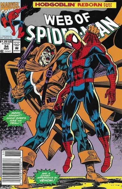 WEB OF SPIDER-MAN #94B