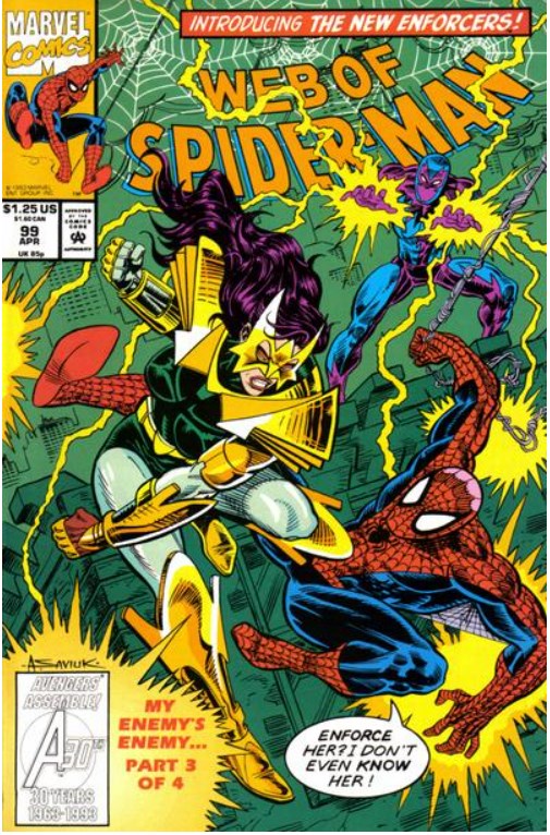 WEB OF SPIDER-MAN #99