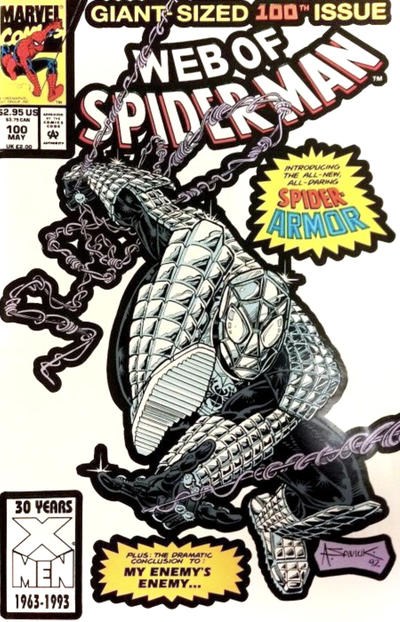WEB OF SPIDER-MAN #100-ERROR