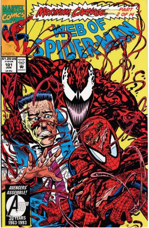WEB OF SPIDER-MAN #101