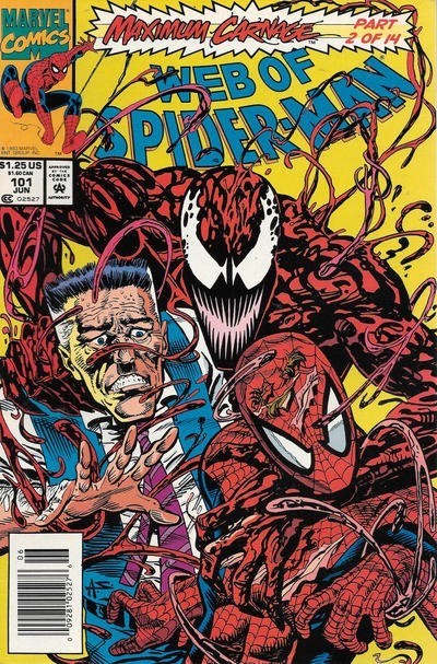 WEB OF SPIDER-MAN #101B