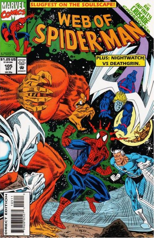 WEB OF SPIDER-MAN #105