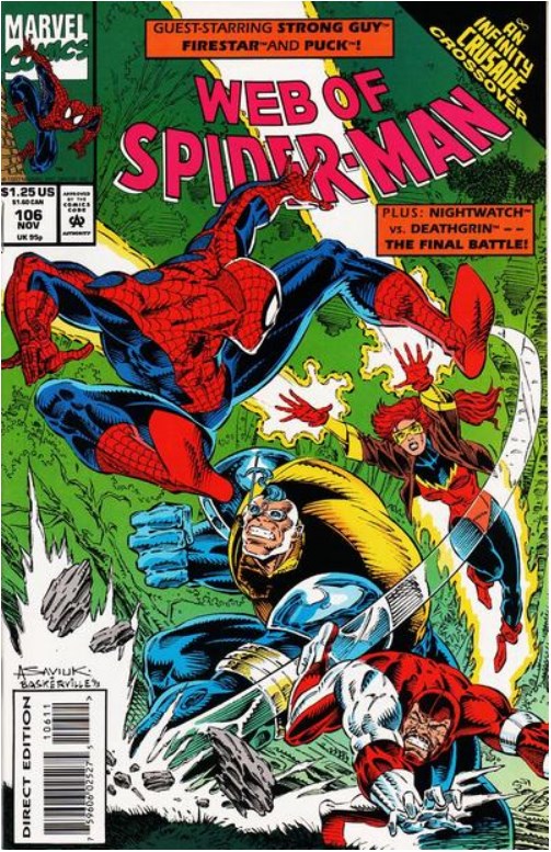 WEB OF SPIDER-MAN #106