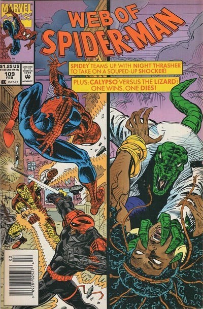 WEB OF SPIDER-MAN #109B
