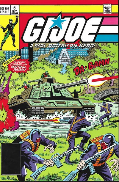 G.I. JOE: A REAL AMERICAN HERO #5-HASBR