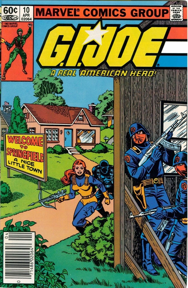 G.I. JOE: A REAL AMERICAN HERO #10B