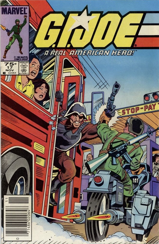 G.I. JOE: A REAL AMERICAN HERO #17C