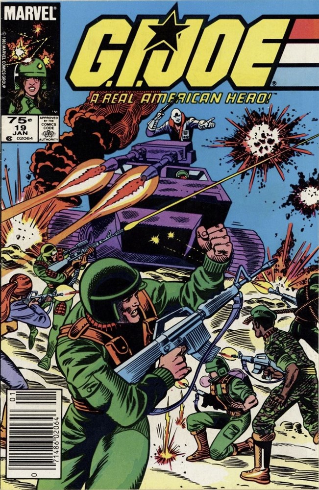 G.I. JOE: A REAL AMERICAN HERO #19C