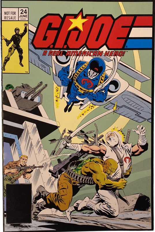 G.I. JOE: A REAL AMERICAN HERO #24-HASBR