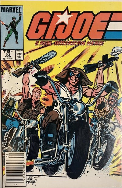 G.I. JOE: A REAL AMERICAN HERO #32C