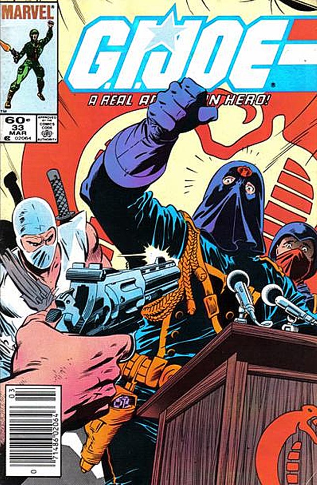 G.I. JOE: A REAL AMERICAN HERO #33B