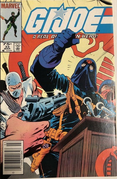 G.I. JOE: A REAL AMERICAN HERO #33C