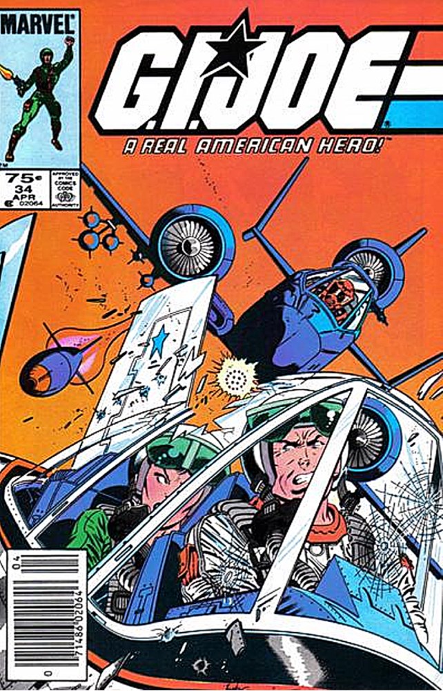 G.I. JOE: A REAL AMERICAN HERO #34B