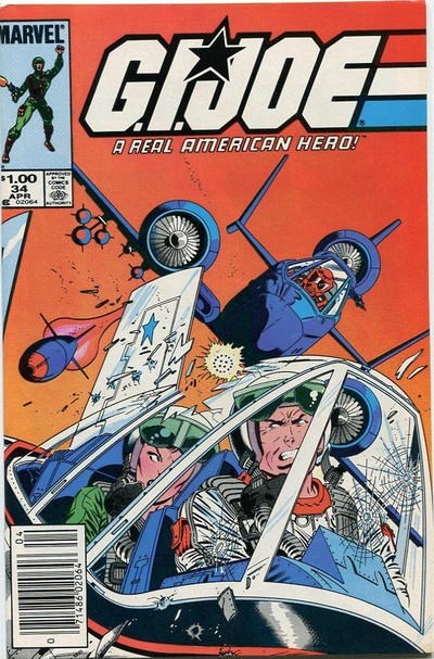 G.I. JOE: A REAL AMERICAN HERO #34C