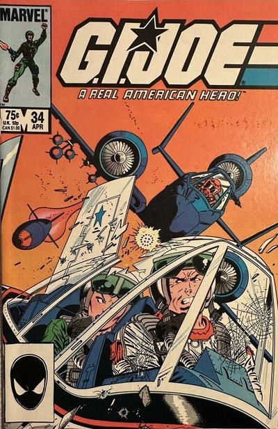 G.I. JOE: A REAL AMERICAN HERO #34-2nd