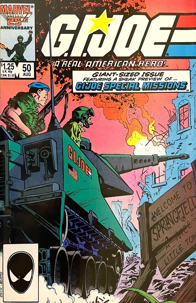 G.I. JOE: A REAL AMERICAN HERO #50
