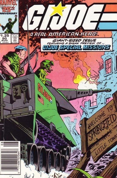 G.I. JOE: A REAL AMERICAN HERO #50B