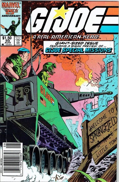 G.I. JOE: A REAL AMERICAN HERO #50C