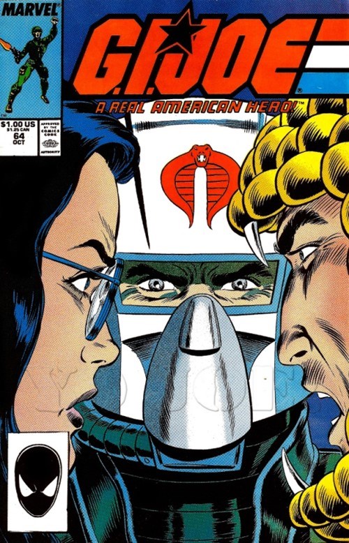 G.I. JOE: A REAL AMERICAN HERO #64-2nd