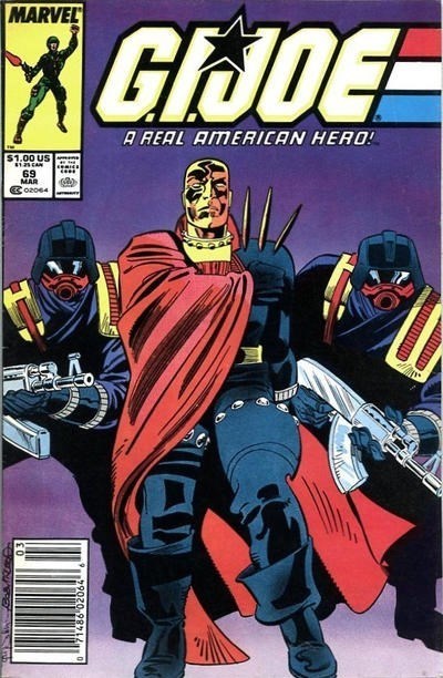 G.I. JOE: A REAL AMERICAN HERO #69B